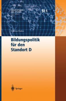 Hardcover Bildungspolitik Für Den Standort D [German] Book