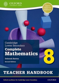 Paperback Cambridge Lower Secondary Complete Mathematics 8 Second Edition Book