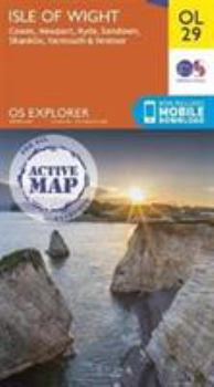 Map Isle of Wight (OS Explorer) Book