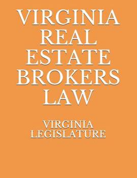 Paperback Virginia Real Estate Brokers Law Book