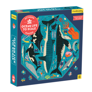 Misc. Ocean Life to Scale 300 Piece Octagon Shaped Puzzle Book