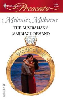Mass Market Paperback The Australian's Marriage Demand Book