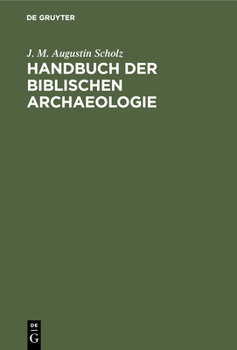 Hardcover Handbuch Der Biblischen Archaeologie [German] Book
