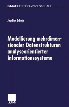 Paperback Modellierung Mehrdimensionaler Datenstrukturen Analyseorientierter Informationssysteme [German] Book