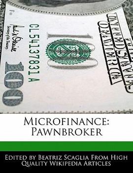 Microfinance : Pawnbroker