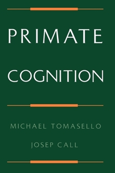 Paperback Primate Cognition Book