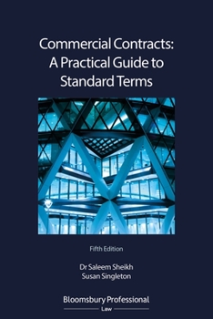 Paperback Commercial Contracts: A Practical Guide to Standard Terms Book