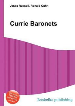 Paperback Currie Baronets Book