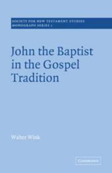 Hardcover John the Baptist in the Gospel Tradition Book