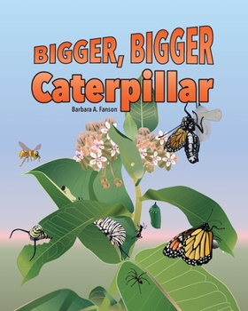 Paperback Bigger Bigger Caterpillar [Large Print] Book