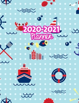 2020-2021 Planner: Two Year Calendar Organizer and Goal Journal | January 2020 - December 2021 Daily, Weekly and Monthly Planner Book with Back Sticker Expression Wall for 2 Years | Design Code 219965