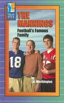 Paperback The Mannings: Football's Famous Family Book