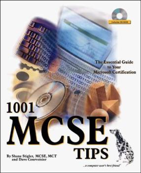 Paperback 1001 MCSE Tips [With Contains Testing Engine, Examples from Tests...] Book
