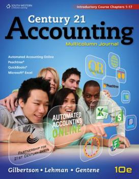 Hardcover Century 21 Accounting, Multicolumn Journal: Introductory Course, Chapters 1-17 Book