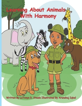 Paperback Learning About Animals with Harmony Book