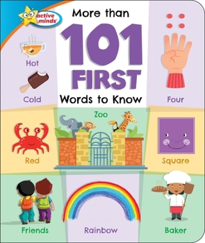 Board book Active Minds More Than 101 First Words to Know Book