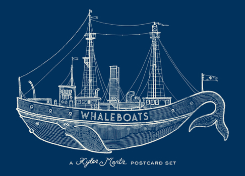 Cards Whaleboats: A Kyler Martz Postcard Set Book