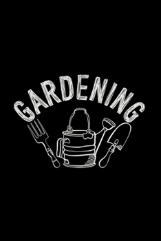 Gardening: 6x9 Gardening - grid - squared paper - notebook - notes