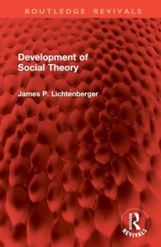 Hardcover Development of Social Theory Book