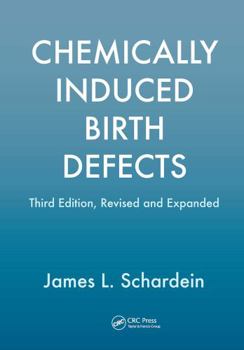Hardcover Chemically Induced Birth Defects Book
