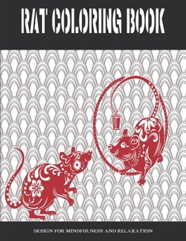 Paperback Rat Coloring Book: Includes 30 Rat Designs to Color Book