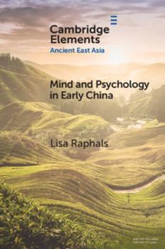 Paperback Mind and Psychology in Early China Book
