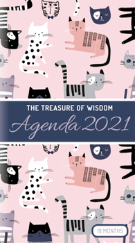 Paperback The Treasure of Wisdom - 2021 Pocket Planner - Cats: An 18 Month Planner with Inspirational Bible Verses Book