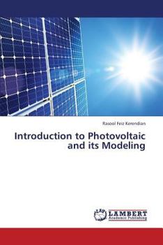 Paperback Introduction to Photovoltaic and its Modeling Book