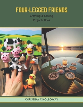 Paperback Four-Legged Friends: Crafting & Sewing Projects Book