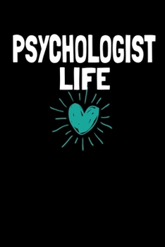 Psychologist Life: Dot Grid Page Notebook : Gift For Psychologist