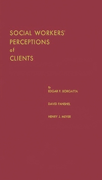 Hardcover Social Workers' Perceptions of Clients: A Study of the Caseload of a Social Agency Book