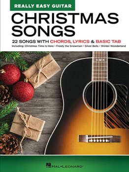Paperback Christmas Songs - Really Easy Guitar Series: 22 Songs with Chords, Lyrics Book