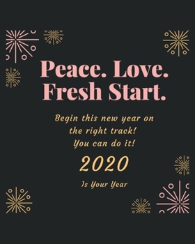 Paperback 2020 Is My Year: 2020 Planner Weekly, Monthly And Daily - Jan 1, 2020 to Dec 31, 2020 Planner & calendar - New Year's resolution & Goal Book