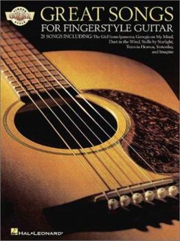 Paperback Great Songs for Fingerstyle Guitar Book