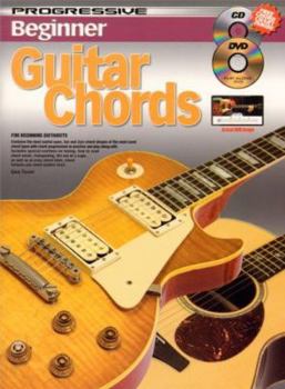 Paperback CP11802 - Progressive Beginner Guitar Chords - Book/CD/DVD Book