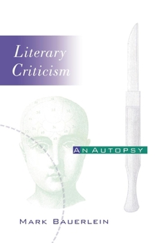 Paperback Literary Criticism: An Autopsy Book