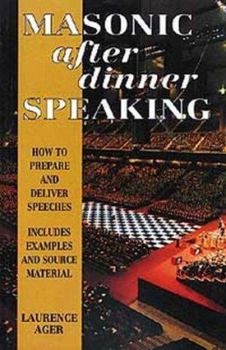 Paperback Masonic After-Dinner Speaking Book