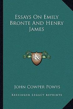 Paperback Essays On Emily Bronte And Henry James Book