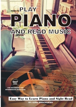 Paperback How To Play Piano and Read Music Book