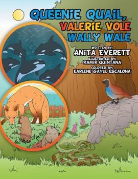 Paperback Queenie Quail, Valerie Vole and Wally Wale Book