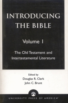 Paperback Introducing the Bible: The Old Testament and Intertestamental Literature: Volume I Book