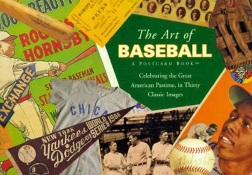 Paperback Art of Baseball: A Postcard Book