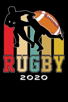 Paperback Terminkalender 2020: Rugby Terminkalender und Tagesplaner ca DIN A5 farbig - 376 Seiten - 1 Seite pro Tag - Football - Tackle [German] Book