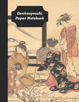 Genkouyoushi Paper Notebook: Practice Writing Kana & Kanji Characters: Great Vintage Classic Gift For Japanese Foreign Learners & Expats (Genkouyoushi Vintage)