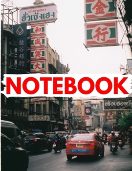 NoteBook: China Journal | China NoteBook | China Tracker | 8,5x11 inches, 100 pages