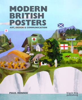 Hardcover Modern British Posters: Art, Design & Communication Book