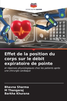 Paperback Effet de la position du corps sur le débit expiratoire de pointe [French] Book