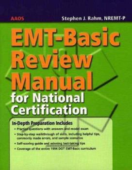 Paperback EMT-Basic Review Manual for National Certification Book