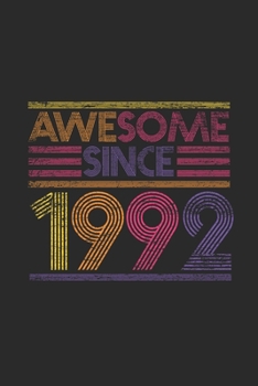 Awesome Since 1992: Graph Ruled Notebook - Journal for Birthday Gift Idea
