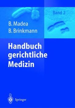 Hardcover Handbuch Gerichtliche Medizin: Band 2 [German] Book